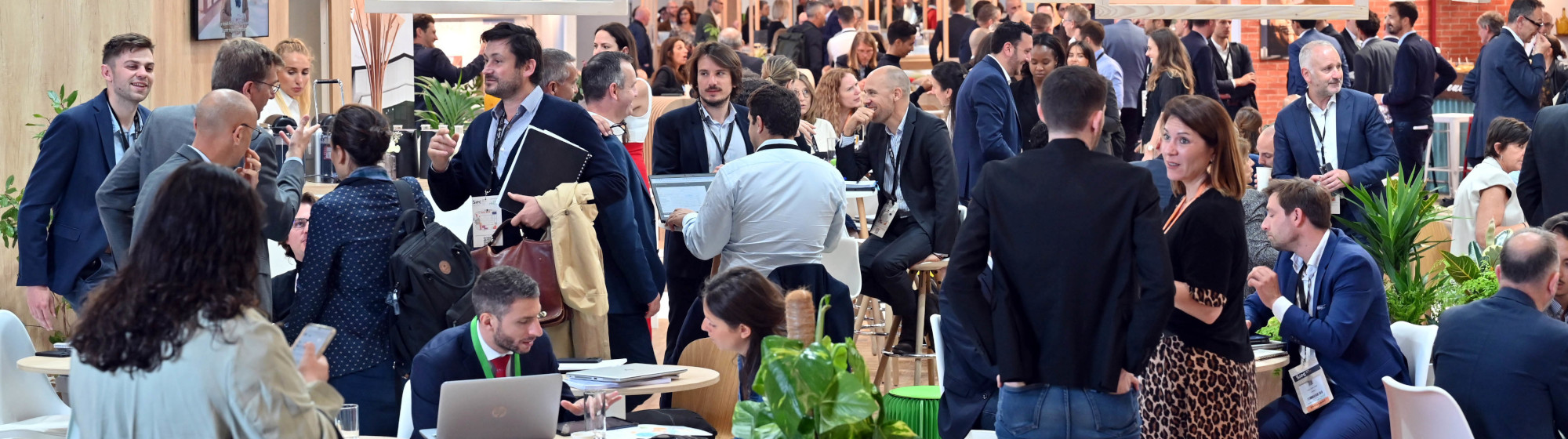 Foule d'exposants et de visiteurs sur le Siec 2024