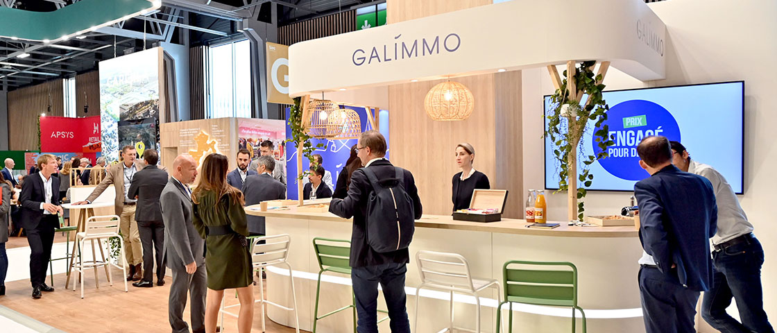 Vue du stand Galimmo sur le salon Siec