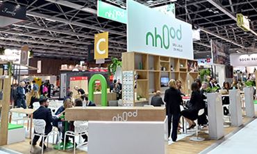 Vue du stand NHood sur le salon Siec